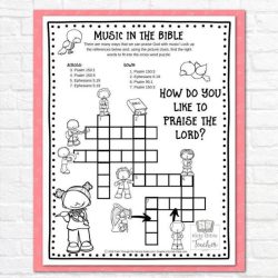 The song of god scripture crossword